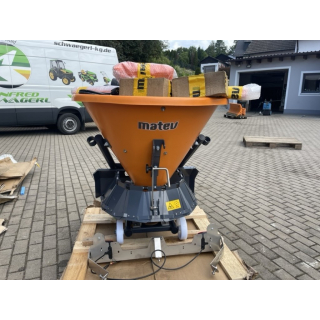 matev SPR-DS 125 ST Schleuderstreuer 125 l inkl. Zapfwelle, STVZO-Beleuchtung & Abdeckplane