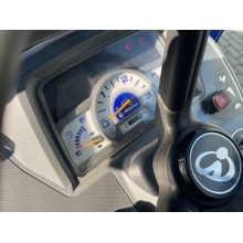 ISEKI TXG 237 Kommunaltraktor mit Räumschild und Kehrbesen